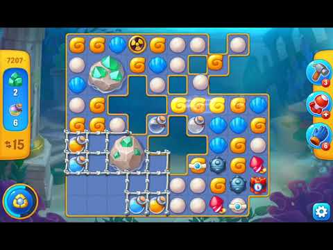 Fishdom 2021 - Level 7207   #playrix #fishdom #gaming