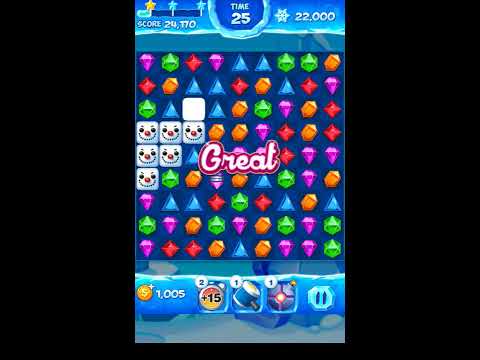 Jewel Pop Mania:Match 3 Puzzle Level 49 ( Jewel Ice Episode ) - Walkthrough ( No Booster )