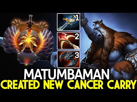 MATUMBAMAN [Magnus] New Cancer Carry Next Level Plays 7.23 Dota 2