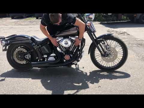 1997 Harley-Davidson Softail FXSTSB Bad Boy Springer — Cold Start —