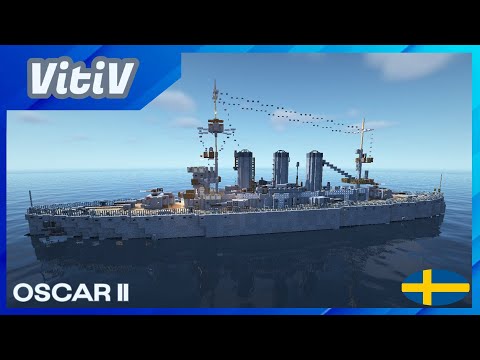 HSwMS Oscar II - Oscar II-class Coastal Defence Ship - Minecraft