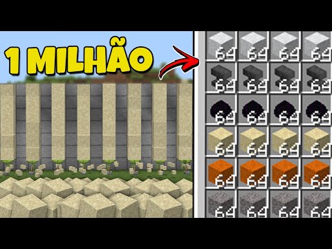 INFINITE SAND and CONCRETE FARM in MINECRAFT BEDROCK 1.21