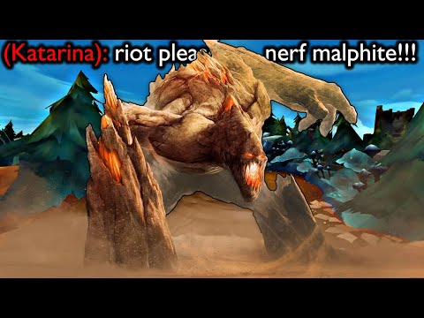 RIOT PLEASE NERF MALPHITE...
