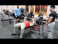 315lbs x 15reps BENCH PRESS