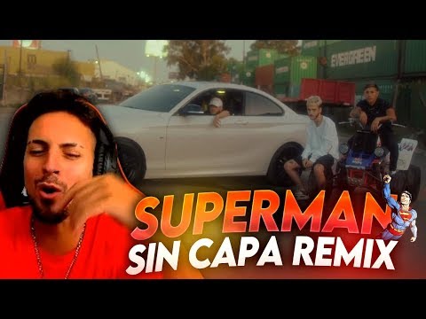 REACCIONANDO A Blunted Vato - Superman Sin Capa REMIX ft. Ecko, Muerejoven & John C