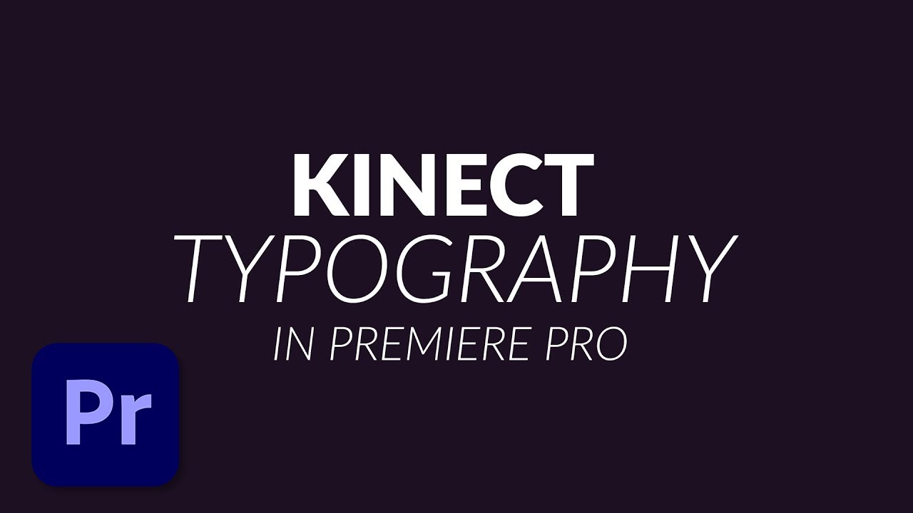 How To Create a Kinetic Typography Animation in Premiere Pro