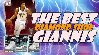 NBA 2k19 MyTeam | What Is The Best Diamond Shoe You Could Possibly Put On Pink Diamond Giannis |