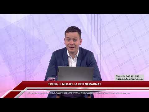 TV REPLIKA 10.05.2021. - TREBA LI NEDJELJA BITI NERADNA?