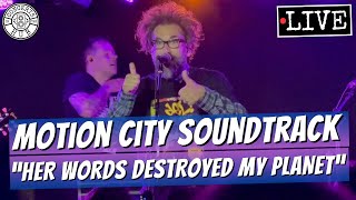 Motion City Soundtrack "Her Words Destroyed My Planet" LIVE at Mercury Lounge NYC