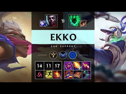 Ekko Support vs Thresh - EUW Diamond Patch 25.08