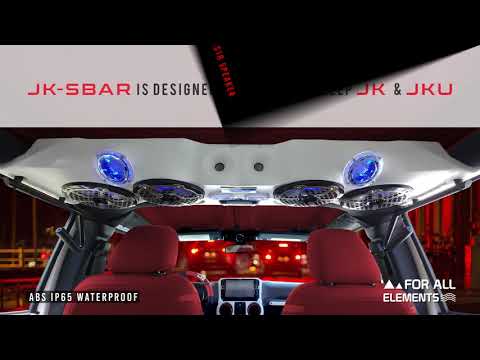 DS18 JK/JKU-SBAR HYDRO Jeep Wrangler Sound Bar