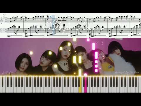 IVE (아이브) - Lips 楽譜 by Pop Piano