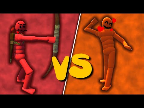 Overgrowth | Active Euphoria Ragdoll Physics #30 | Bow & Arrows 🏹