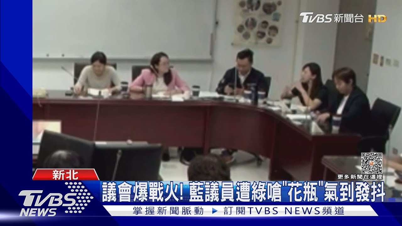 議會爆戰火! 藍議員遭綠嗆「花瓶」氣到發抖