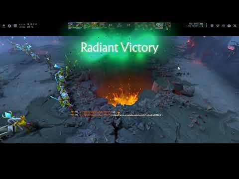 dota 2 tinker gameplay/enemy rage quit ?
