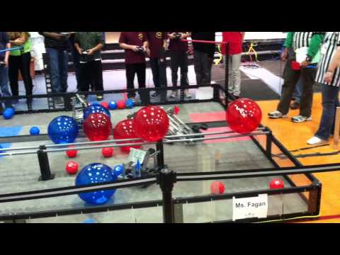 01Feb2014 Highlandtown VEX TossUp Match#28 (952A, 351A)red vs (4623A, 9747)blue