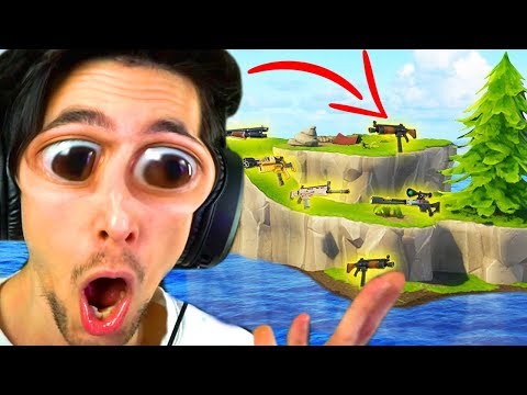 I TRIED TO REACH THE SECRET ISLAND IN FORTNITE?!