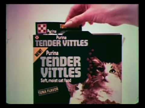 Purina Tender Vittles cat food (1970s)
