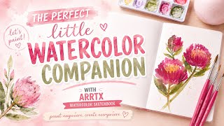 I Found the PERFECT Watercolor Sketchbook 🌸 A "MUST HAVE" For Daily Painting