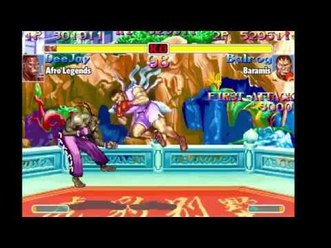 GGPO SSF2T Casuals - Afro Legends vs. Baramis Highlights