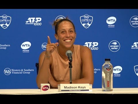 Теннис Madison Keys Press Conference | 2019 Western & Southern Open Semifinals