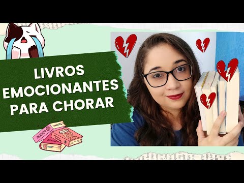 LIVROS EMOCINANTES QUE ME FIZERAM CHORAR ?? | Biblioteca da R