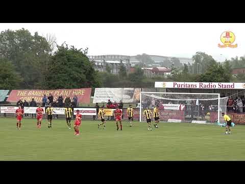 Connor Roberts scores United's first goal of pre-season as the Puritans beat Easington Sports 3-0