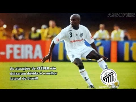 Kleber's goals for Santos