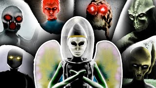 Los Encuentros con HUMANOIDES y EXTRATERRESTRES más extraños de la historia │Compilación 1