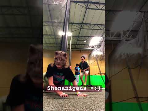 At a trampoline park hehe//@mars4stars #publicgearing #furry #therian #alterhuman