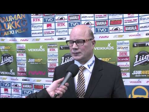 24.03.2015 Playoffs Lukko - KalPa: Pelaaja -ja valmentajahaastattelu sekä Toivosen Teesit
