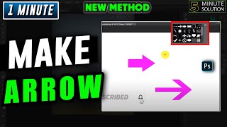 How to make an arrow in photoshop 2024
