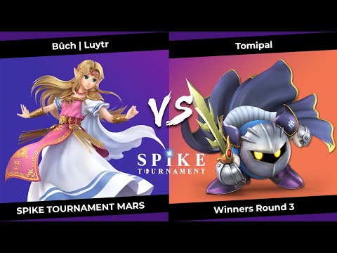 SpikeT Mars Winners Round 3 Pool 1 - Bûch | Luytr (Zelda) VS Tomipal (Metal Knight)
