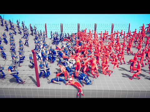 MEDIEVAL KING ARMY 👑 vs 🔥 LEGACY ARMY / Totally Accurate Battle Simulator ( TABS )