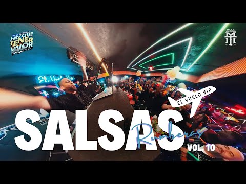 SALSA RUMBERA MIX VOL 10 DESDE EL VUELO  DJ MICKY EL TSUNAMI 2025