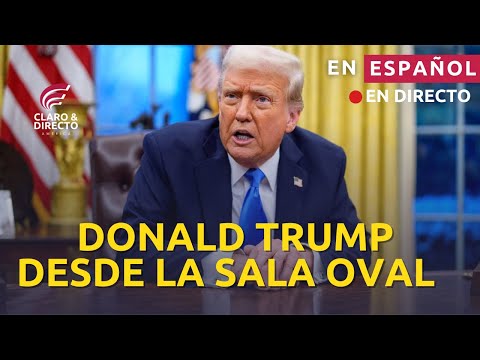 EN VIVO: Trump hace Anuncio desde la Casa Blanca (en español)