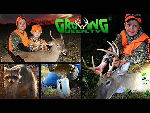 First Bucks! Deer Hunting With The Kids (#318) @GrowingDeer.tv