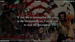 ROB ZOMBIE - CEASE TO EXIST LYRICS