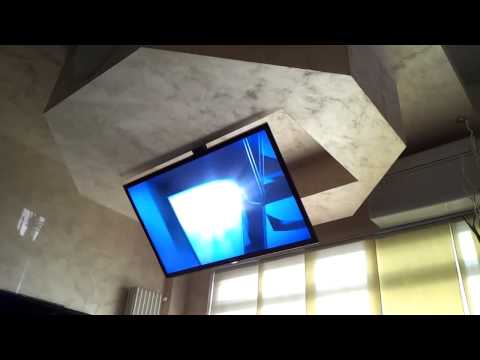 Tv ceiling lift flip drop down swivel - Flip 900