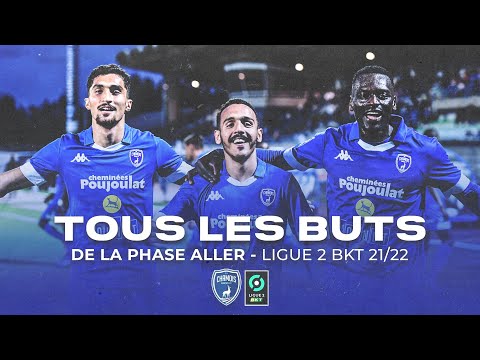 Tous les buts des Chamois de la phase aller - L2 BKT 21/22