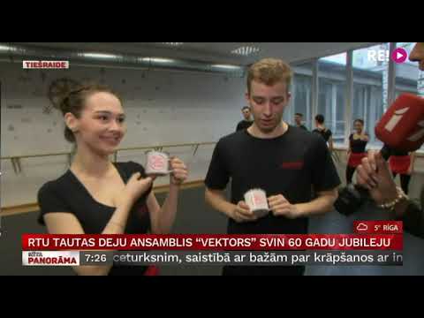 RTU tautas deju ansamblis "Vektors" svin 60 gadu jubileju