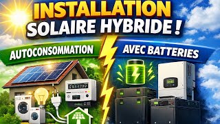 Cette installation solaire change tout : mon installation solaire hybride expliquée