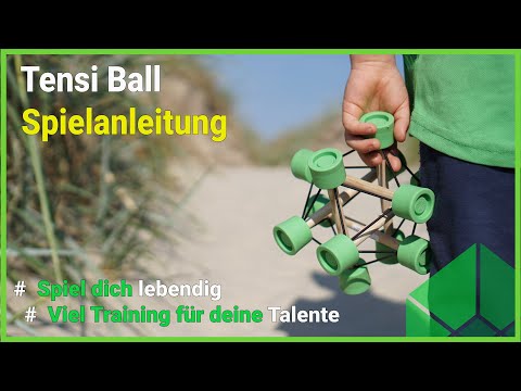 Tensi Ball - Spielanleitung!  Spiel dich lebendig und trainiere deine Talente  - Outdoor & Indoor!