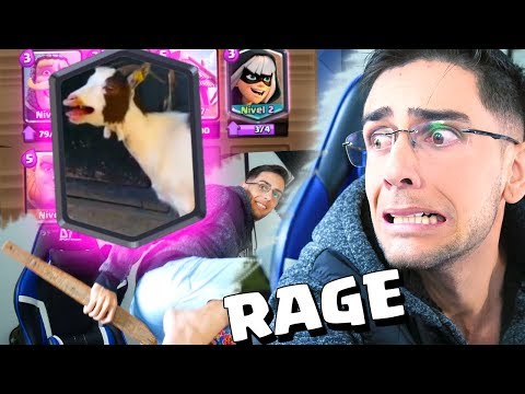 RAGE DECK DO CABRITO NO CLASH ROYALE