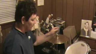 Video thumbnail for 5 Piece Drum Kit Setup - Moongel And Aquarian Studio Rings by Phyllis Brown