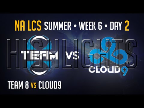 Team 8 vs Cloud 9 HIGHLIGHTS | Week 6 NA LCS Summer Split 2015 S5 | T8 vs C9 W6