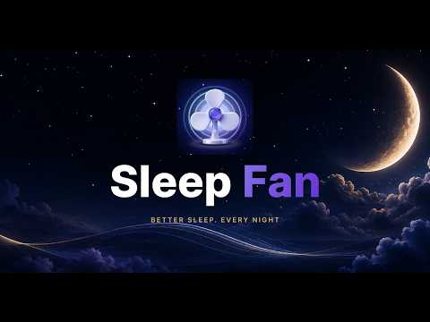 Sleep Fan: White Noise App video thumbnail