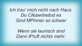 17293 Peggy March - Alle Frauen Wollen Immer Nur Das Eine Lyrics