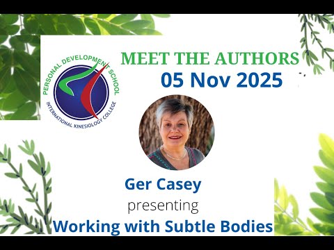 Meet The Authors 29  Ger Casey   "Working with Subtle Bodies"