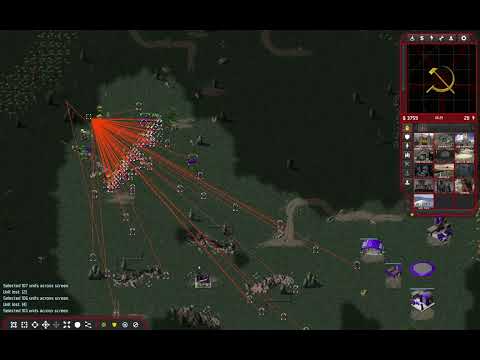 OpenRA - Combined Arms Russia v. Brutal Talon, Trackpad Gameplay